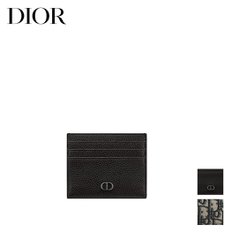 디올 Dior 아이콘 송아지가죽 오브리크 카드 홀더 지갑 월렛