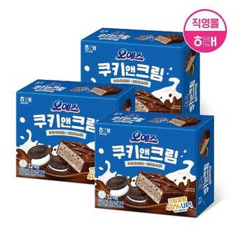 해태제과 오예스 쿠키앤크림 360g x 3개