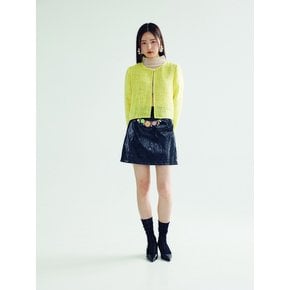 TWEED JACKET _YELLOW