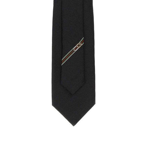 [해외배송] 25SS 구찌 넥타이 4565204B002 BLACK