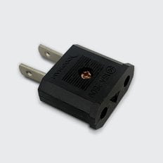 제이큐 돼지코 해외여행용 어댑터끝이일자형 220v 110v변환 X ( 10매입 )