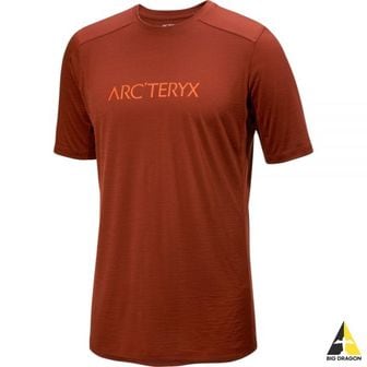 아크테릭스 ARC`TERYX 아크테릭스 24FW 이오니아 메리노 울 아크워드 로고 SS 맨 (ATOFMX7733SQS) (IONIA ME