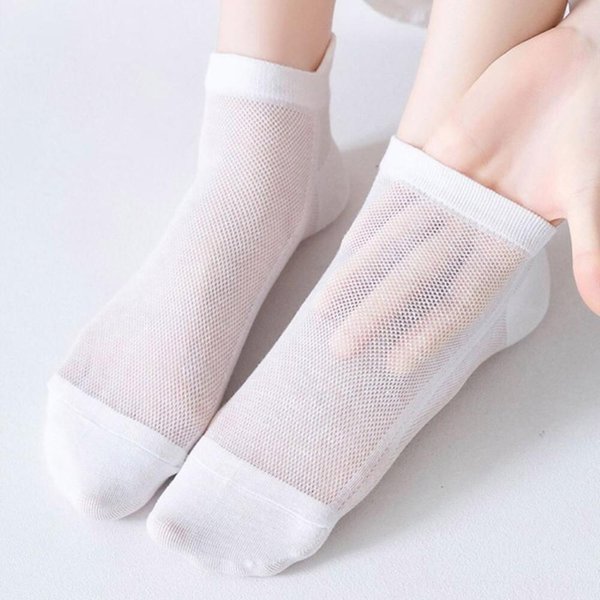 [옷자락] 남자 여자 여름 얇은 메쉬 베이직 캐주얼 양말