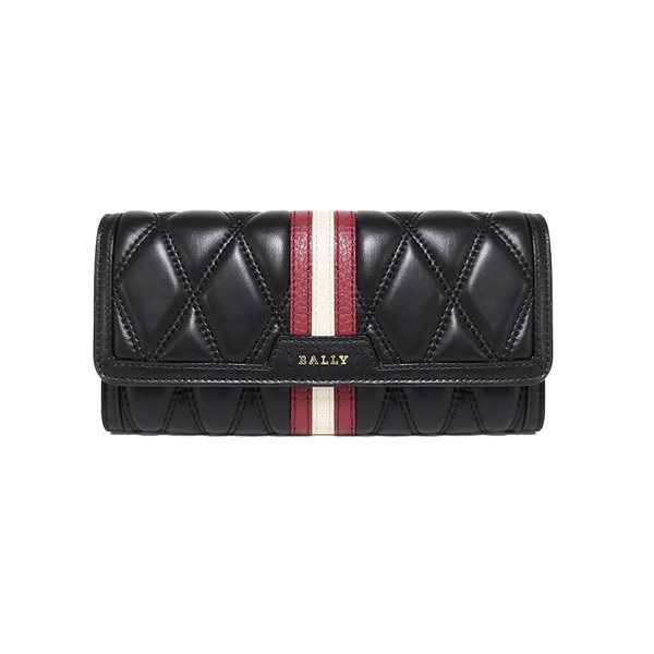 DINNEY 퀼팅 장지갑/블랙/DINNEY QT F190