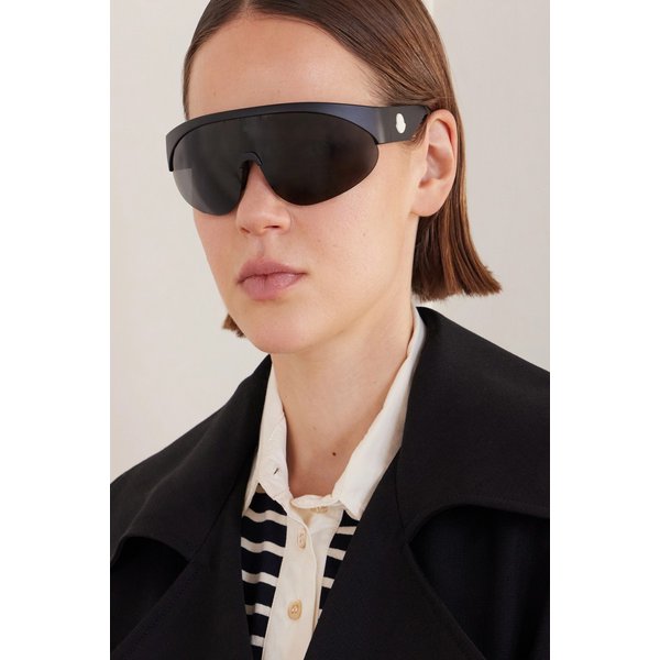 몽클레어 라운드 프레임 러버 선글라스 46376663163068572