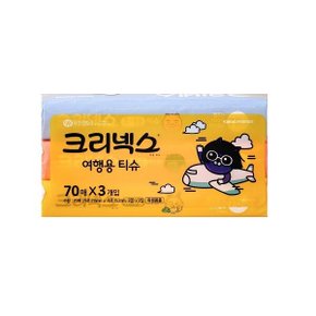 여행용티슈 카카오프렌즈 70매x3개