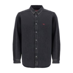 Long sleeve shirt A03534 068KE BLACK/DENIM