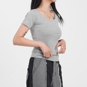 여름티셔츠 반팔 쿨티 시원한 면티 베이직 라운드넥 기본 무지 슬림핏 레이어드_P402901240