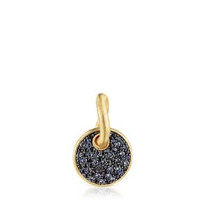 Vermeil silver moon pendant and Luah sapphires/팬던트/111364500