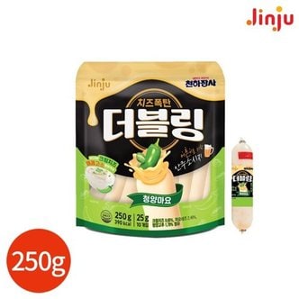 진주햄 진주 천하장사 더블링 청양마요 250g (25g x 10개입)