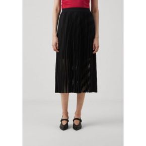 4755500 KARL LAGERFELD DIAGONAL PLEATED SKIRT - Pleated skirt black 88108290