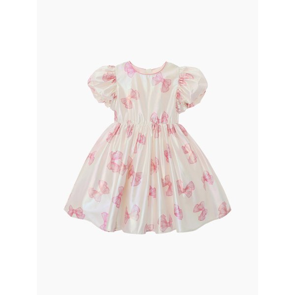 리본 홀로그램 벌쓰데이 드레스