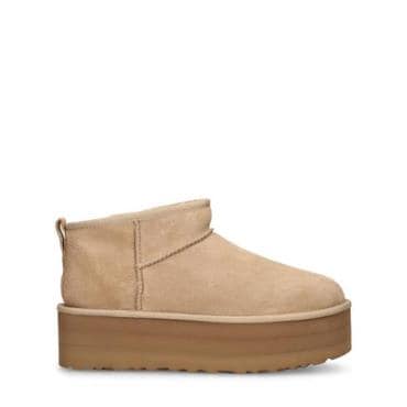 UGG 24 FW 어그 50mm Classic Ultra 클래식 울트라 미니 플랫폼 샌드 부츠