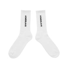 GOTHIC FONT LOGO SOCKS WHITE 고딕체 양말 화이트