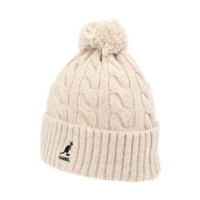 [캉골남녀공용 Pompom 비니 모자(K4460SM BEIGE)