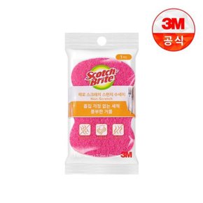 제로스크래치 스폰지수세미 1입(흠집방지용)