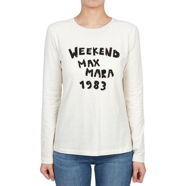 [부산점] 위켄드 막스마라 르누아르 긴팔티셔츠 RENOIR 001 2525946032