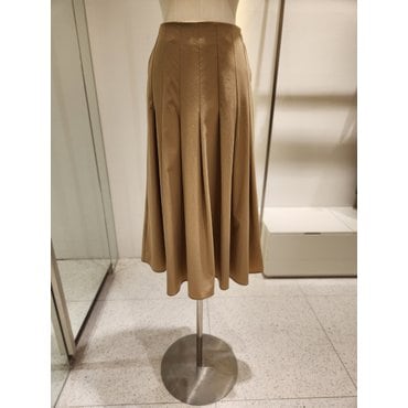 SOUP 숲 뒷밴딩 주름 롱 스커트 (SA8SR30)