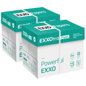 트라 후레쉬(EXXOtra Fresh) A4 복사용지(A4용지) 75g 2BOX(5000매)..