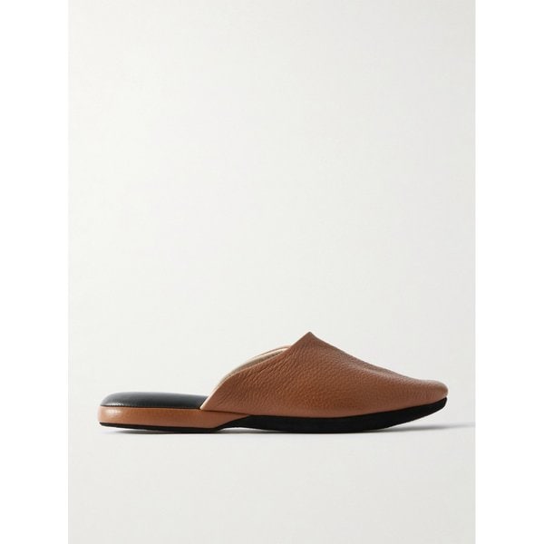 샤르베 풀그레인 가죽 슬리퍼 46376663162965291