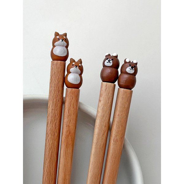 모리노 젓가락 4종 우드 귀여운 집들이 선물