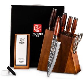 독일 헨켈 즈윌링 칼세트 쌍둥이칼 1834717 Yarenh 5Piece Damascus Kitchen Knife Set Japanese