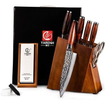  독일 헨켈 즈윌링 칼세트 쌍둥이칼 1834717 Yarenh 5Piece Damascus Kitchen Knife Set Japanese