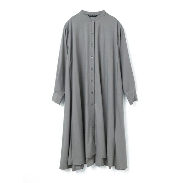 스탠드 칼라 플레어 원피스 MZ25A3FRDS293