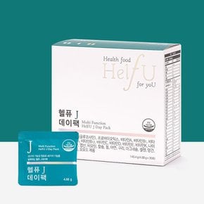헬퓨 J 데이팩 글루코사민 프로바이오틱스 종합 멀티비타민 30포 / 1개월분