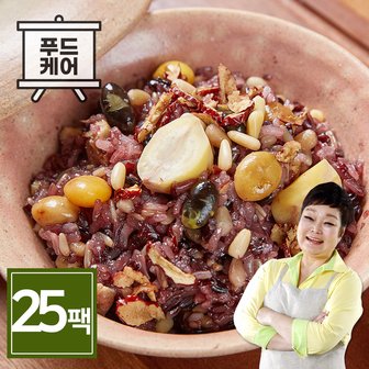  빅마마 이혜정의 꽉찬 수제 영양밥 25팩 (120g x 25개)