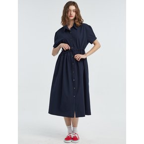 Pure Shirt OnePiece [Navy]