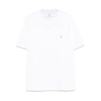 부르넬로쿠치넬리 26SS 브루넬로 쿠치넬리 반팔 티셔츠 M0B137451GCW787 DOM