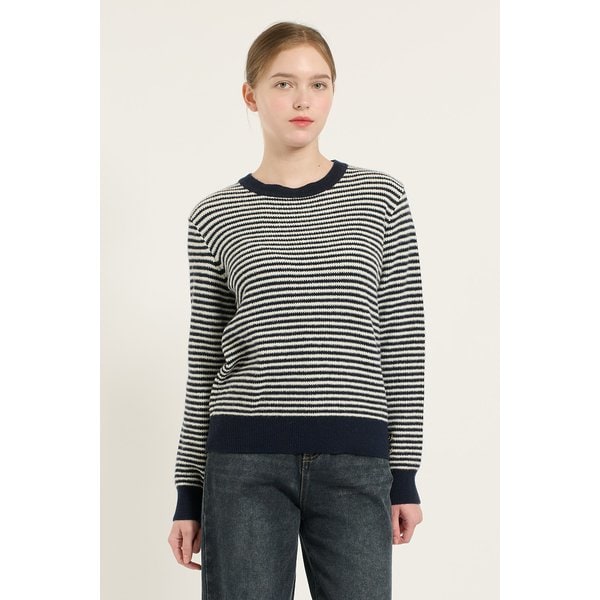 [여주점] 스트라이프 라운드 풀오버 B4D9K403