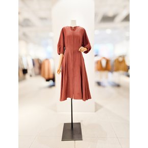 [파주점] [더아이잗컬렉션]린넨 볼륨 슬리브 플레어 원피스 CS4B0OP641