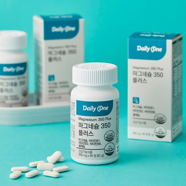 마그네슘 350 플러스 고함량 대용량 900mg X 90정 1통
