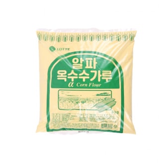  롯데 알파 옥수수가루 (옥분) 3000g