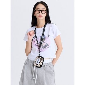STRAP MINI WALLET BEIGE