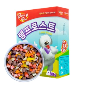 슈퍼포우 동결건조사료 램프로스트 180g