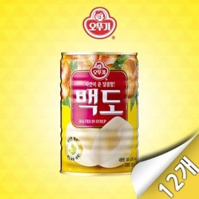 백도(반절) 400g x 12개