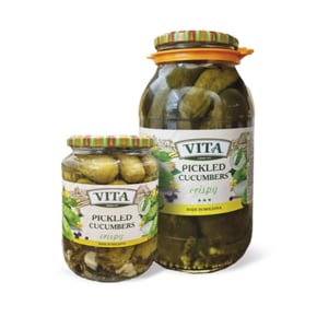 비타 VITA 오이 피클 Pickled cucumbers 675g