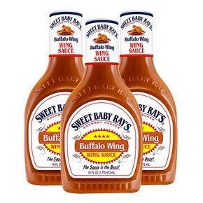 스윗베이비레이 버팔로 윙소스 Buffalo Wing Sauce 16oz 3개