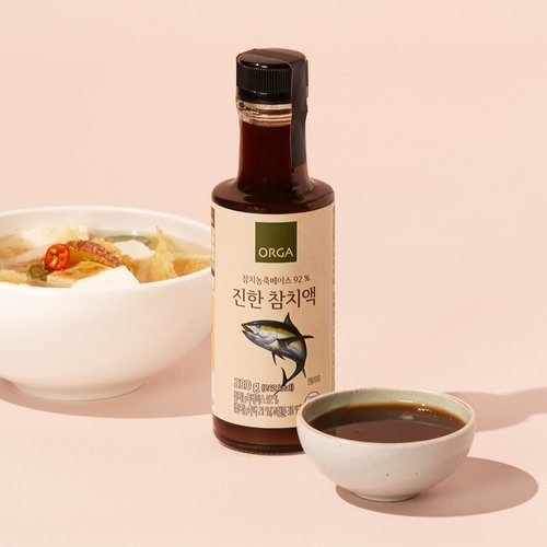 올가 진한 프리미엄 참치액 220g 