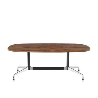 허먼밀러 [허먼밀러 공식딜러] Eames Conference Table Oval, Walnut (182cm)