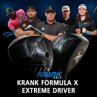  [크랭크골프 정품] 크랭크 뉴 포뮬랴 X 장타 드라이버 Krank Formula X 공인 / 비공인 / TOUR AD VR-6 S