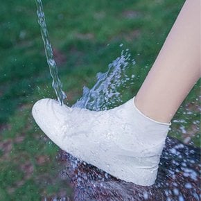 레인부츠 장마 슈즈커버  신발 방수커버 실리콘 비닐장화