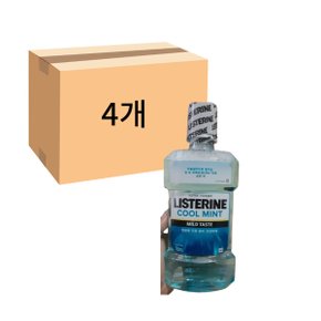 존슨앤존슨 리스테린 쿨민트 마일드 750ml x 4개