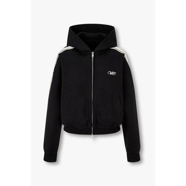 스트라이프 패치 후드 점퍼 7115420R01199