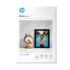 HP 9RR55A 광택 포토용지 A4 20매 180g (1개) (WCDD60D)