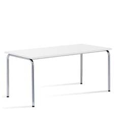 L&C stendal Akiro 426 Table W1600 아키로 426 테이블 멜라민 화이트/크롬