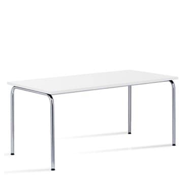 엑스투 [5월 입고 예정] L&C stendal Akiro 426 Table W1600 아키로 426 테이블 멜라민 화이트/크롬